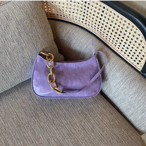 Purple mini bag